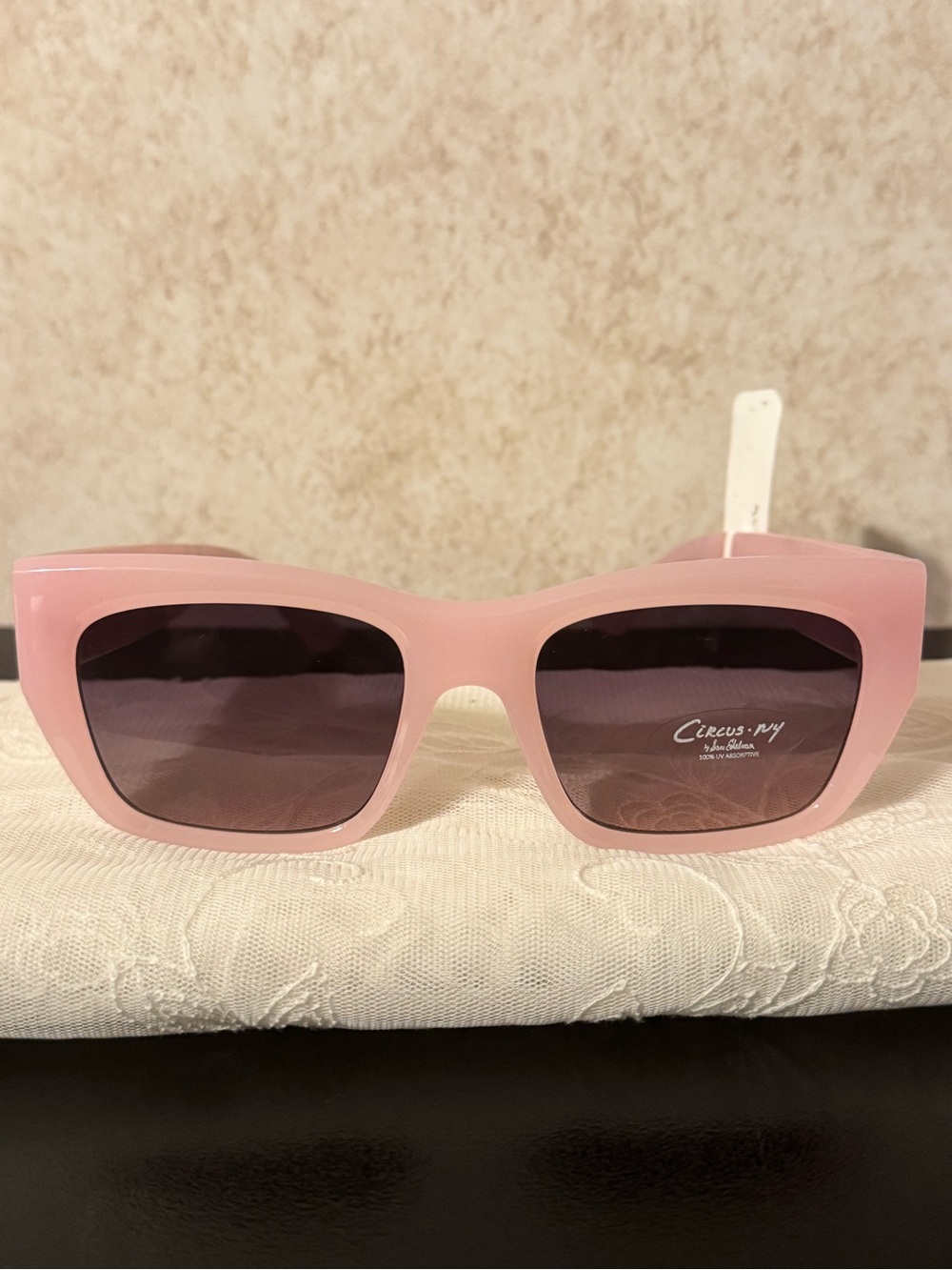 Circus by Sam Edelman Pink Square Sunglasses